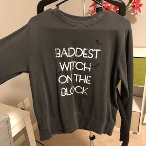 Kittenish Baddest Witch on the Block Sweatshirt